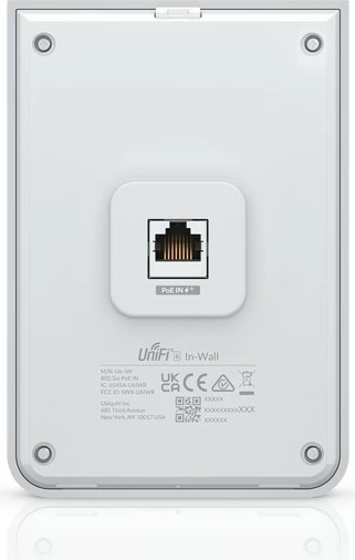 Access point Ubiquiti Unifi 6 In-Wall, 4800 Mbit/s, bardhë