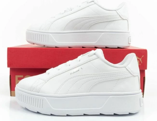 Atlete për fëmijë Puma, të bardha