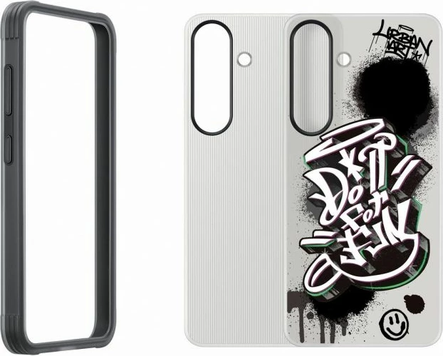 Kllapë telefoni Samsung Flipsuit Case Rugged EF-JS931CBEGWW për Galaxy S25, e zezë