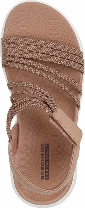 Sandale femra Skechers GO WALK FLEX SANDAL EMMA 141473, tan [Madhësia: 41]