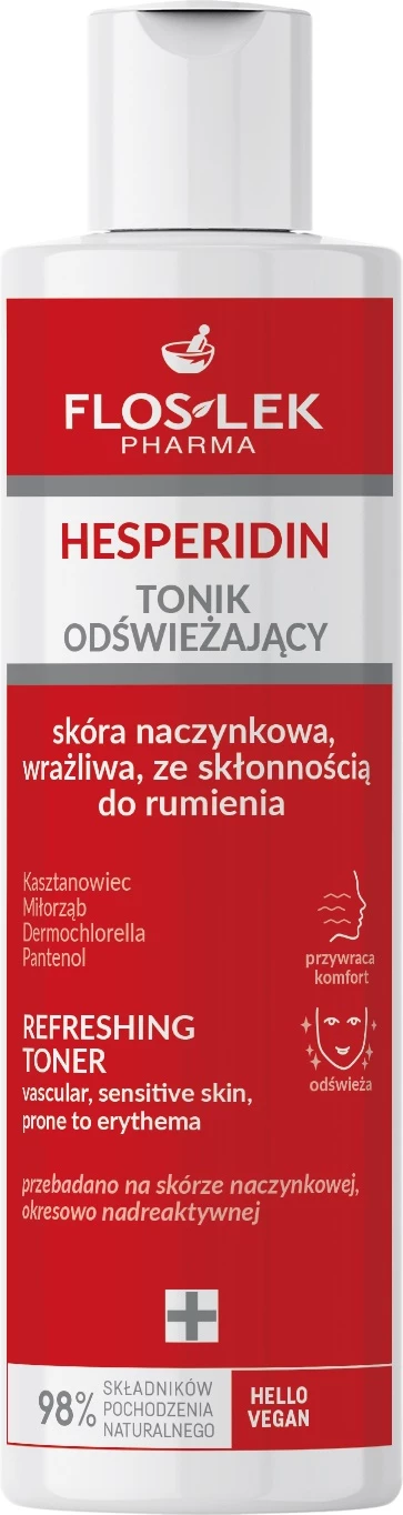 Tonik fytyre për femra Floslek Hesperidin Refreshing, 225ml