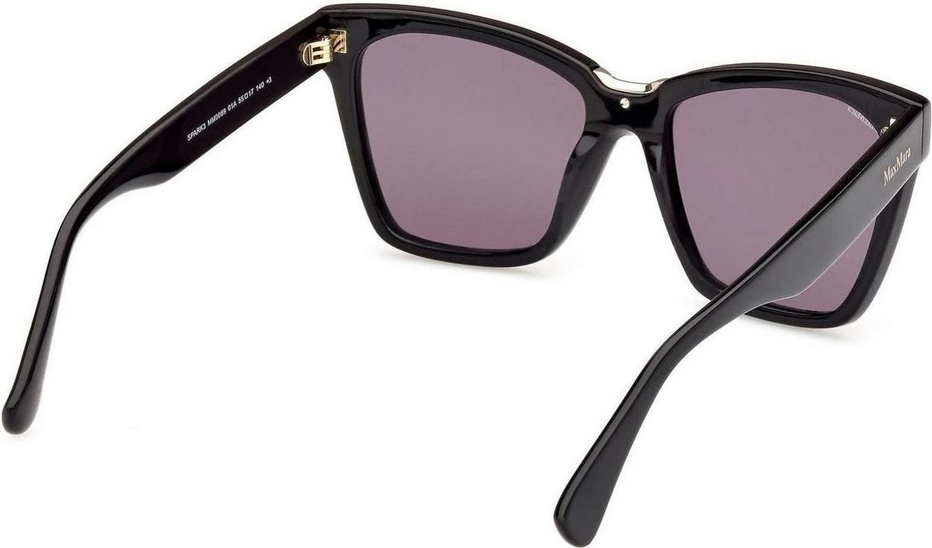 Syze dielli për femra Max Mara SPARK3 MM0089 01A, të zeza [Madhësia: 55]