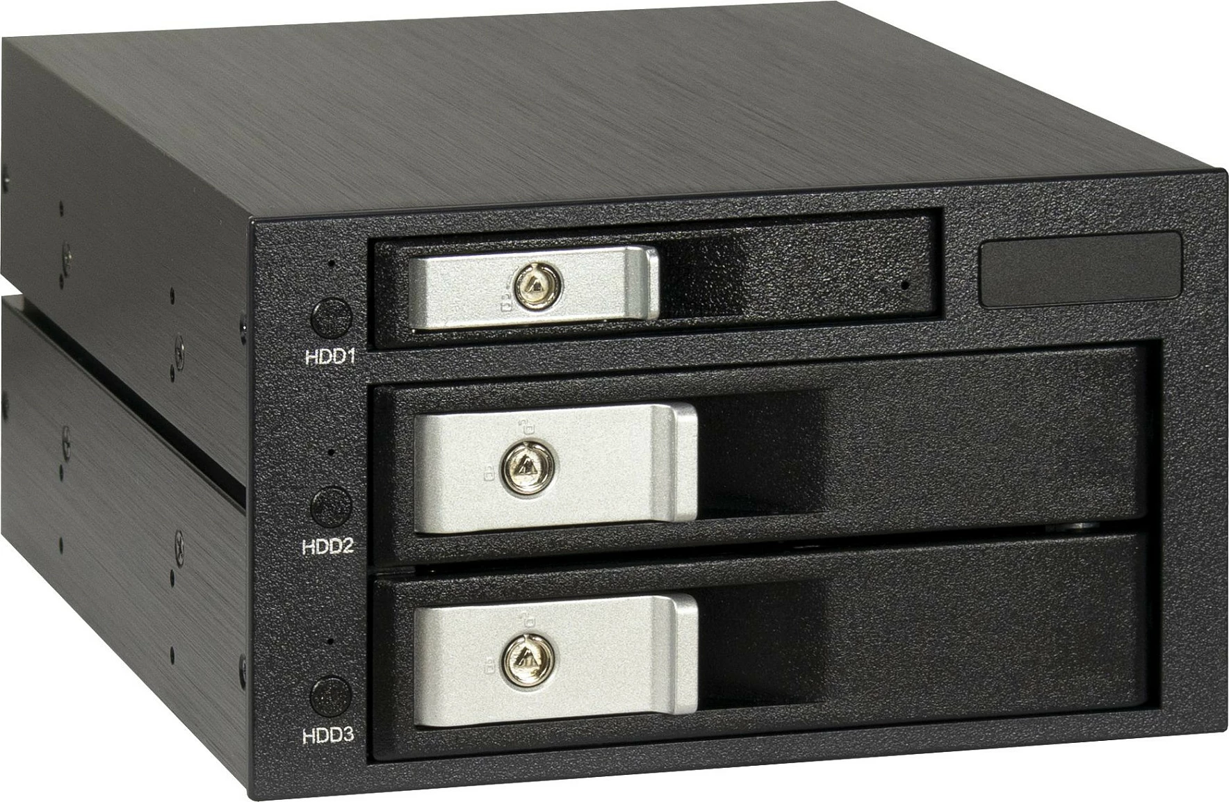 Kornizë hot-swap për HDD Inter-Tech IPC ST-3525, 2x5.25" + 1x2.5", e zezë