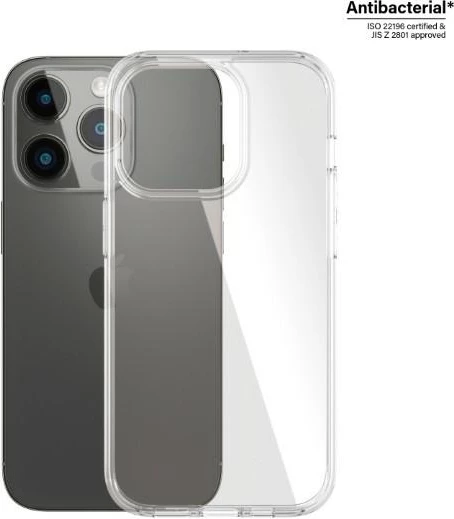Mbështjellës PanzerGlass HardCase për iPhone 14 Pro, transparent