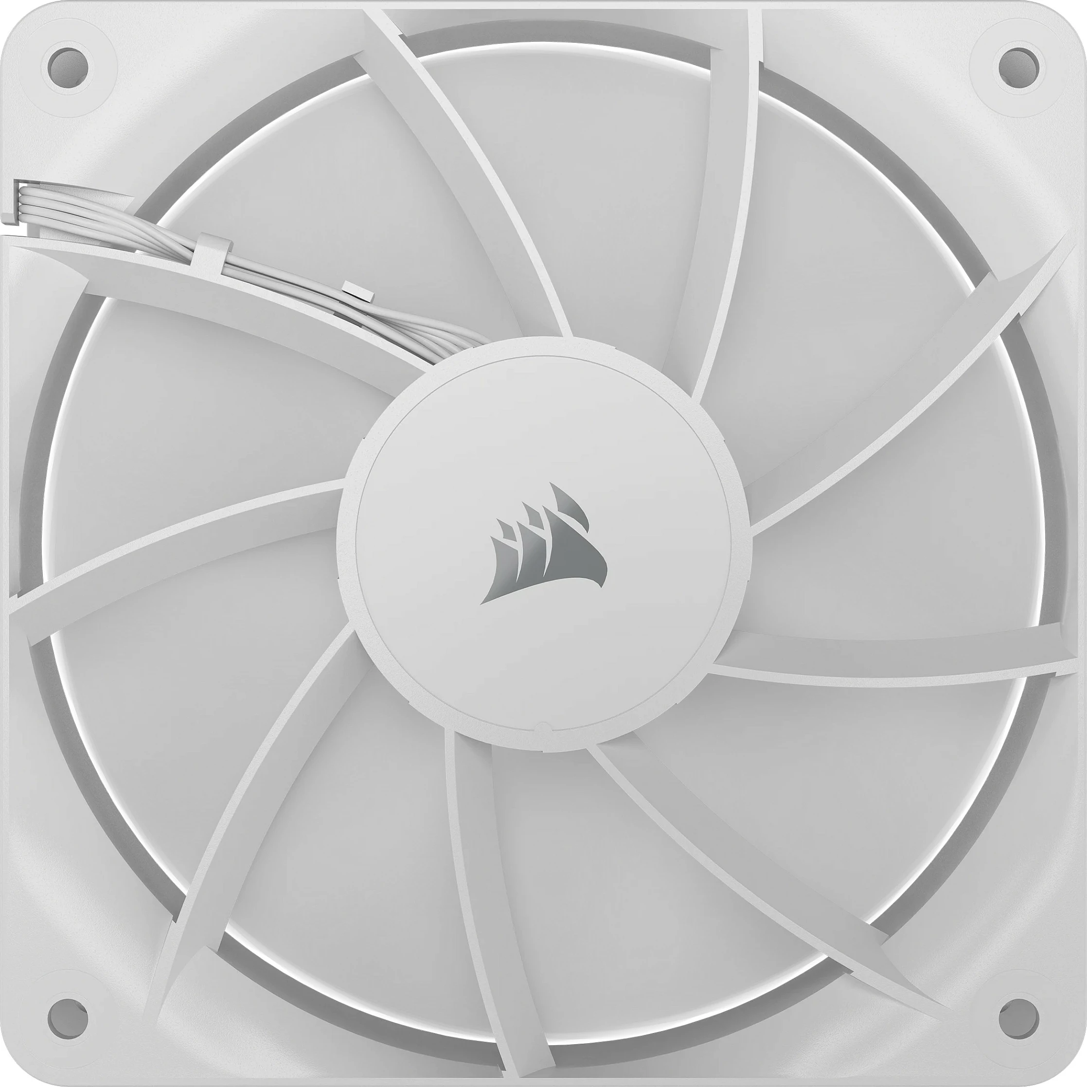 Ventilator kasë Corsair RS Series 120 PWM, 120mm, 3 copë, i bardhë