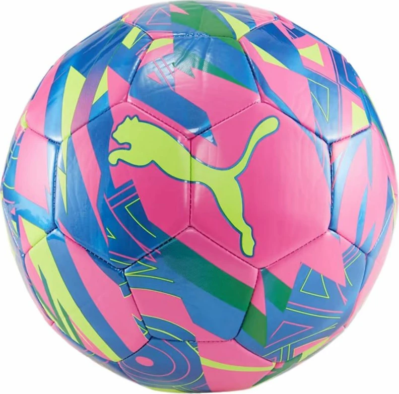 Top Futbolli Puma Graphic Energy unisex, e kaltër/rozë