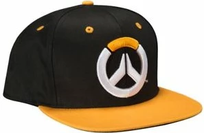 Kapele snapback Jinx Overwatch Showdown, logo e qendisur, e zezë/verdhe