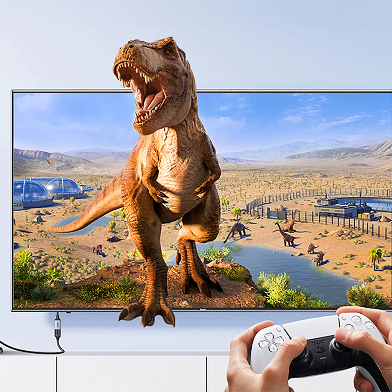 Kabllo HDMI zgjatues Ugreen HD165, 8K, 0.15m, Gri