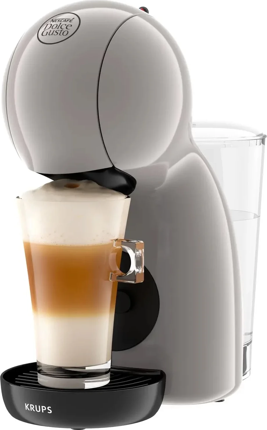 Aparat kafeje, Krups, KP1A3AF0 Piccolo XS, 15 bar, kapsula Dolce Gusto, taupe