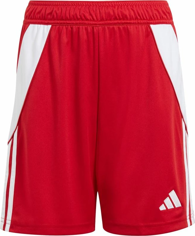 Shorce për fëmijë adidas Tiro 24, të kuqe dhe të bardha [Madhësia: 164 cm]
