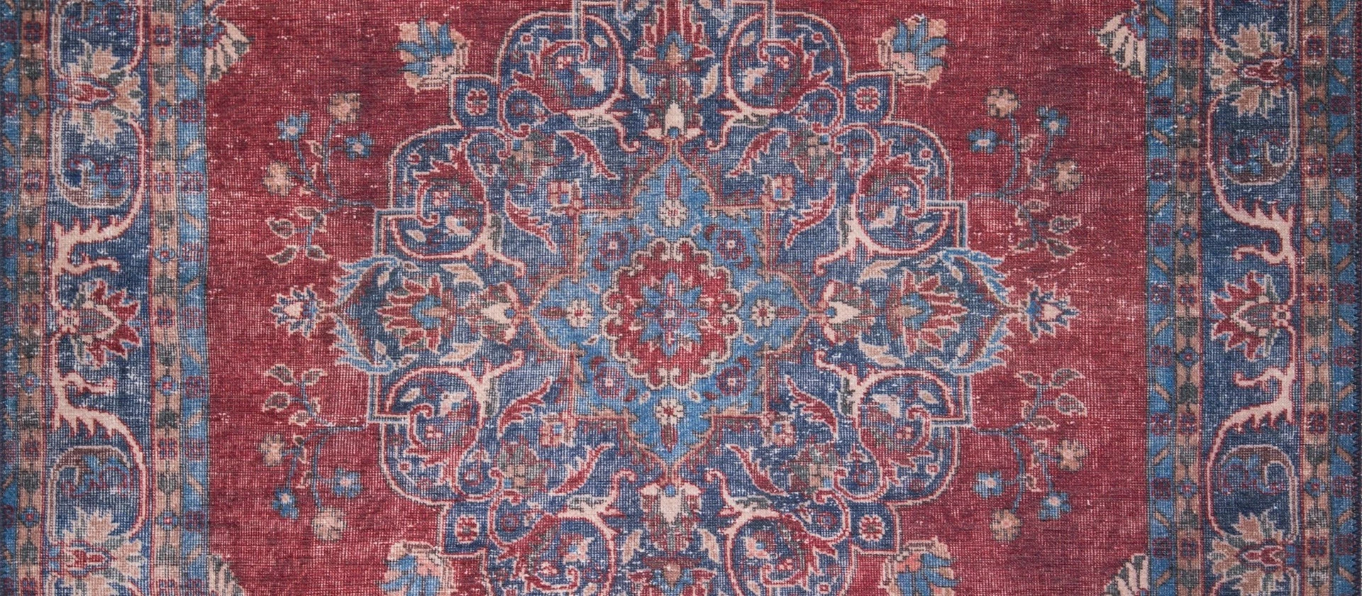 Qilim Conceptum Hypnose, Blues Chenille - Rustic AL 88, 230x330cm