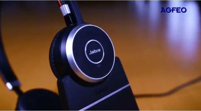 Headset AGFEO Evolve 65 BT Duo, Wireless, Calls/Music, 111 g, Gri