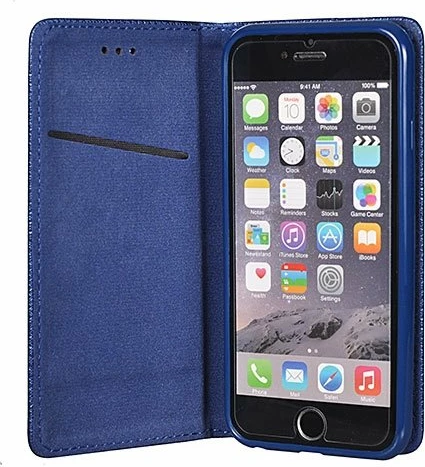 Mbështjellës HAVANA Magnetic Flip Cover 12093 për Samsung Galaxy A52 A525 / A52s A528, me magnet, me xhep kartele, blu