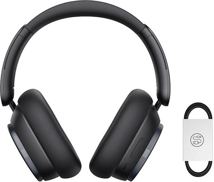 Kufje Baseus Bowie H1 Pro, Wireless, Bluetooth, Muzikë, USB Type-C, E Zezë