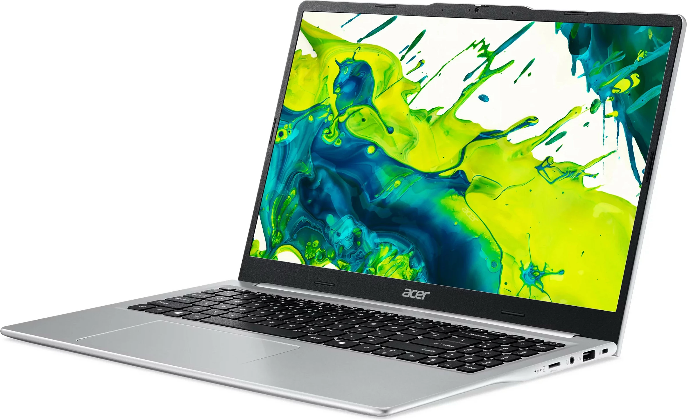 Laptop Acer Aspire Lite AL15-49P-R26Y, Ryzen 5 7430U, 8GB RAM, 512GB SSD, Windows 11 Home, tastierë AZERTY FR, argjendtë