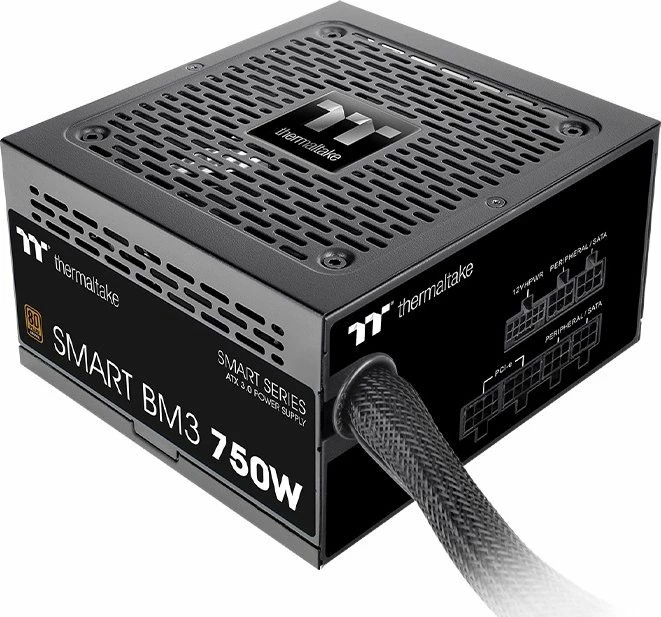 Furnizues rryme Thermaltake Smart BM3 750W 80 PLUS Bronze, semi-modular, ATX 3.0, 12VHPWR, i zi