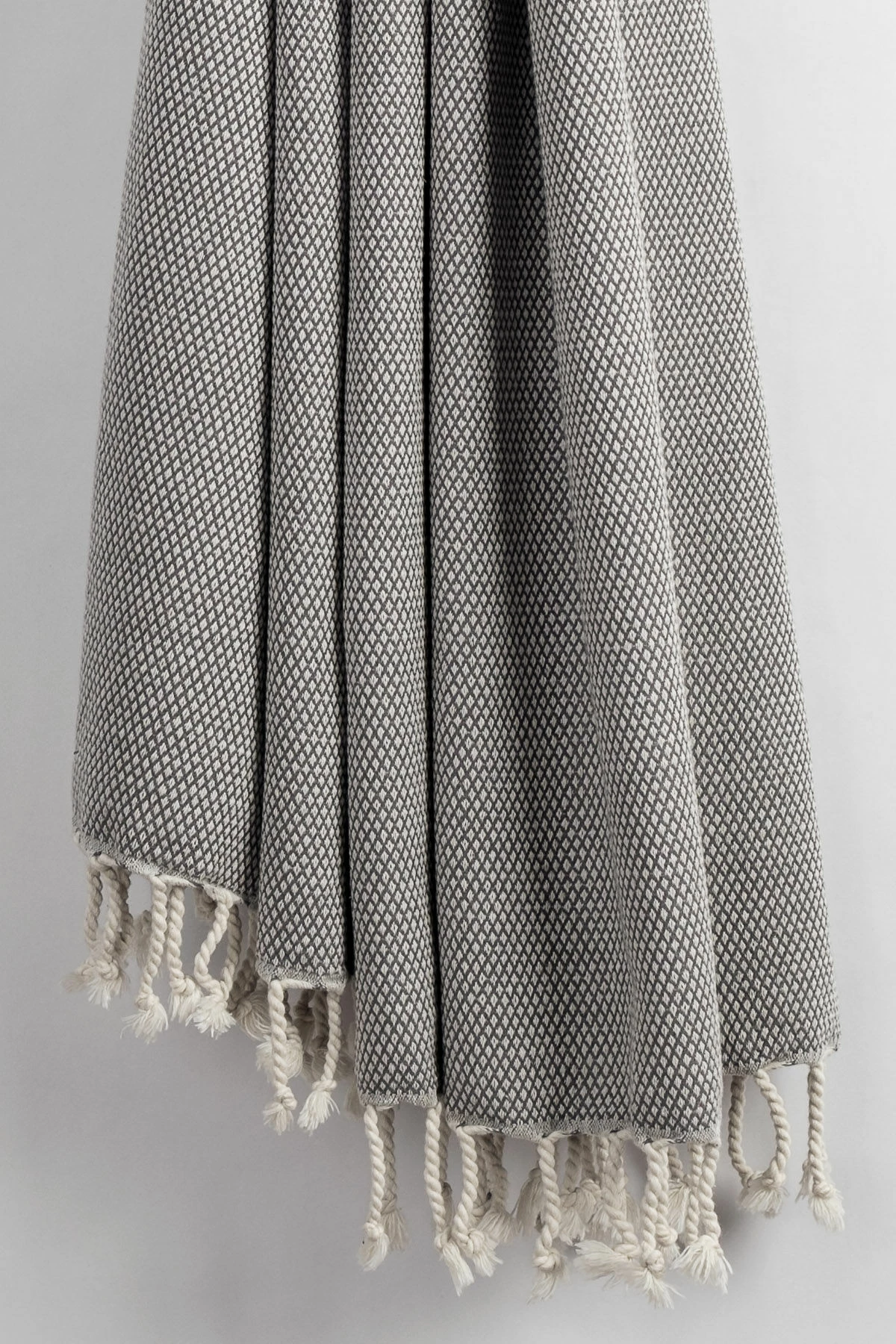 Peshqir plazhi Fouta, ngjyrë gri, Mijolnir, Likya