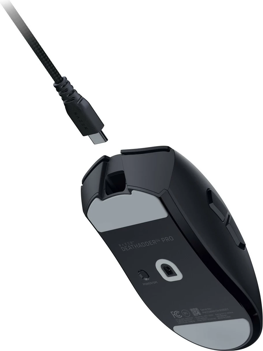 Maus Razer DeathAdder V4 Pro, wireless/USB-C, i zi