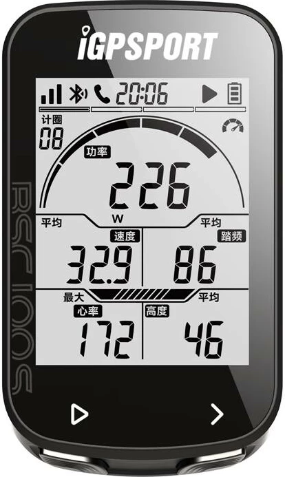 Kompjuter biçiklete iGPSPORT BSC100S, 2.6 inç, IPX7, i zi