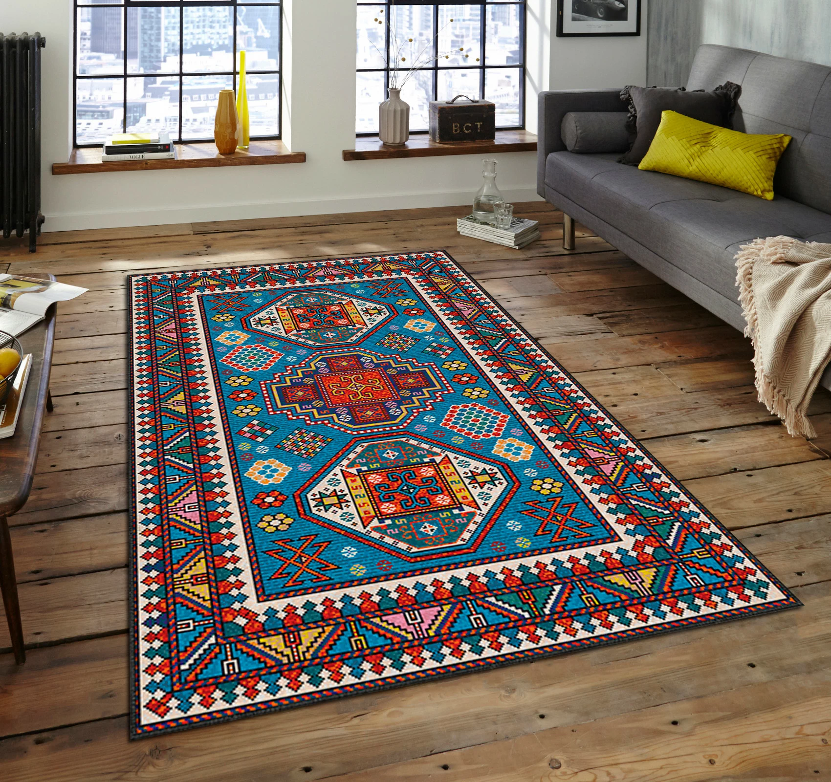 Qilim Conceptum Hypnose, shumëngjyrësh, 140x220cm, Asr Crpt-101