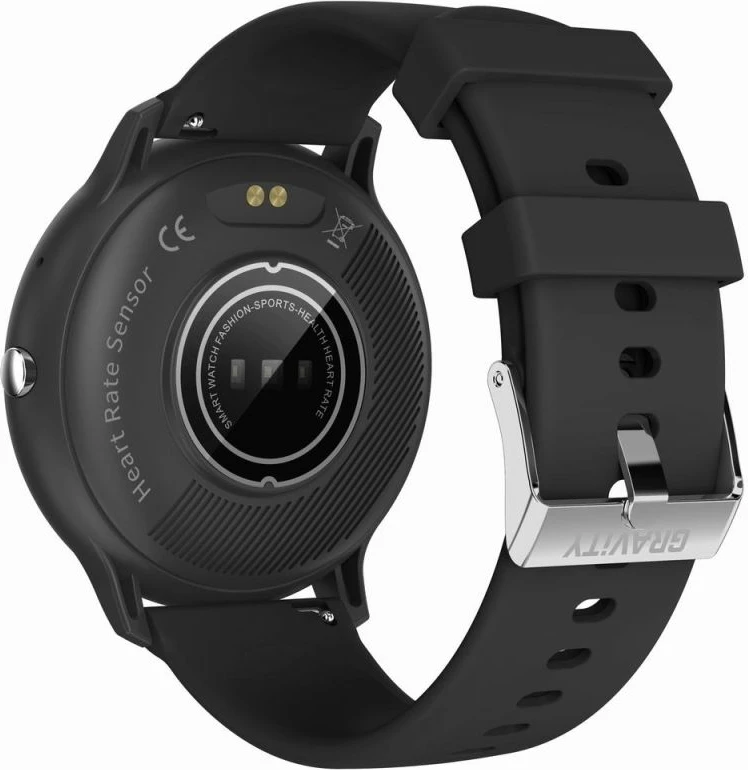 Smartwatch Gravity unisex, zi/kaltër