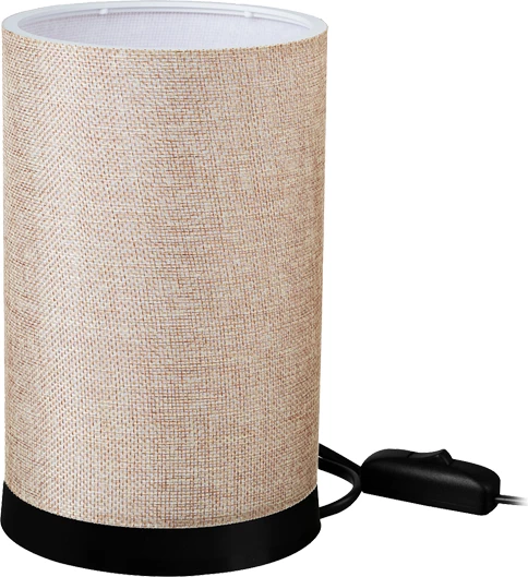 Llambë tavoline Fana, ngjyrë bezhë, D14x21cm