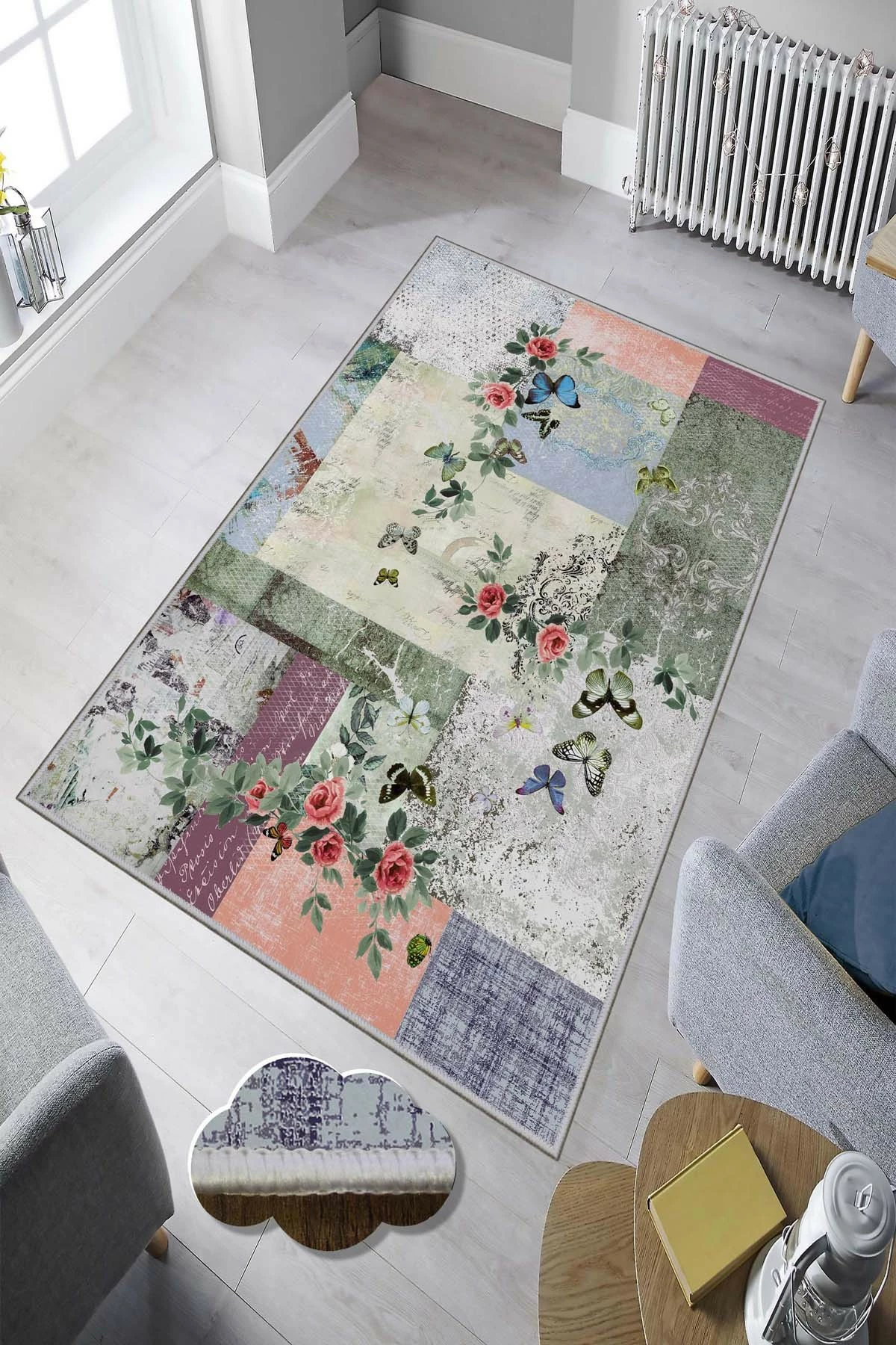 Qilim korridori, shumëngjyrësh, Conceptum Hypnose, Hmnt881, 80x150cm