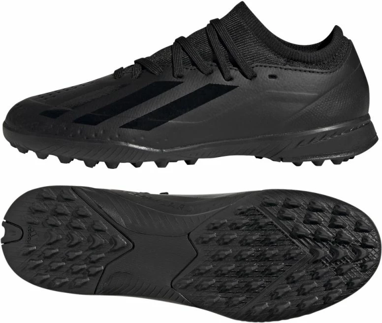 Atlete për fëmijë adidas X Crazyfast.3 TF, të zeza