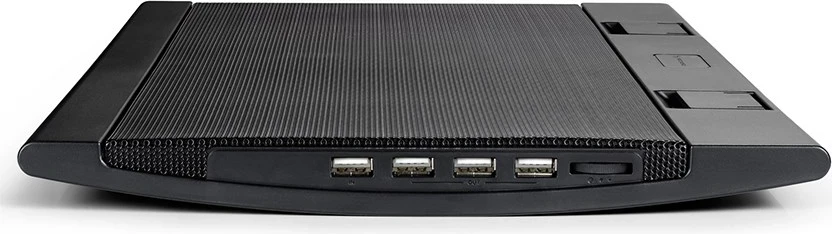 Mauspad për ftohje të laptopit DeepCool Wind Pal FS, 1200 RPM, ngjyrë e zezë