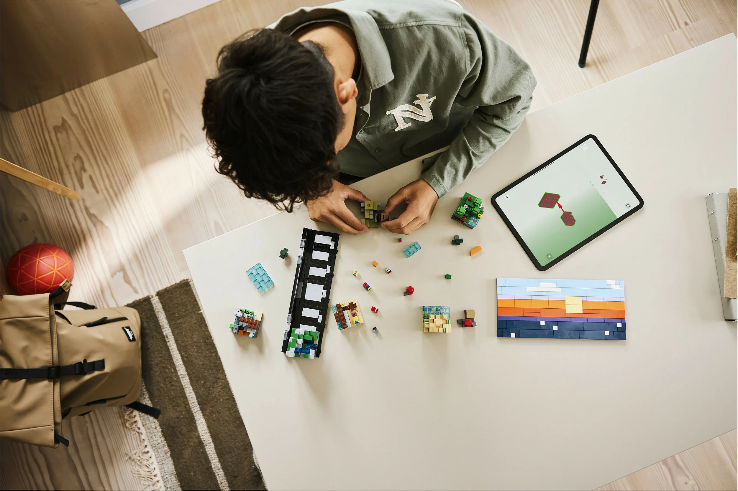 Set ndërtimi LEGO Minecraft Mini Biomes 21589, 797 copë, 12+, shumëngjyrësh