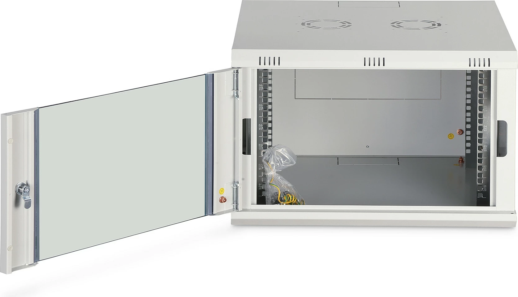 Kabinet rrjeti Digitus Dynamic-N 7U, 600x600mm, muror, gri e çelët
