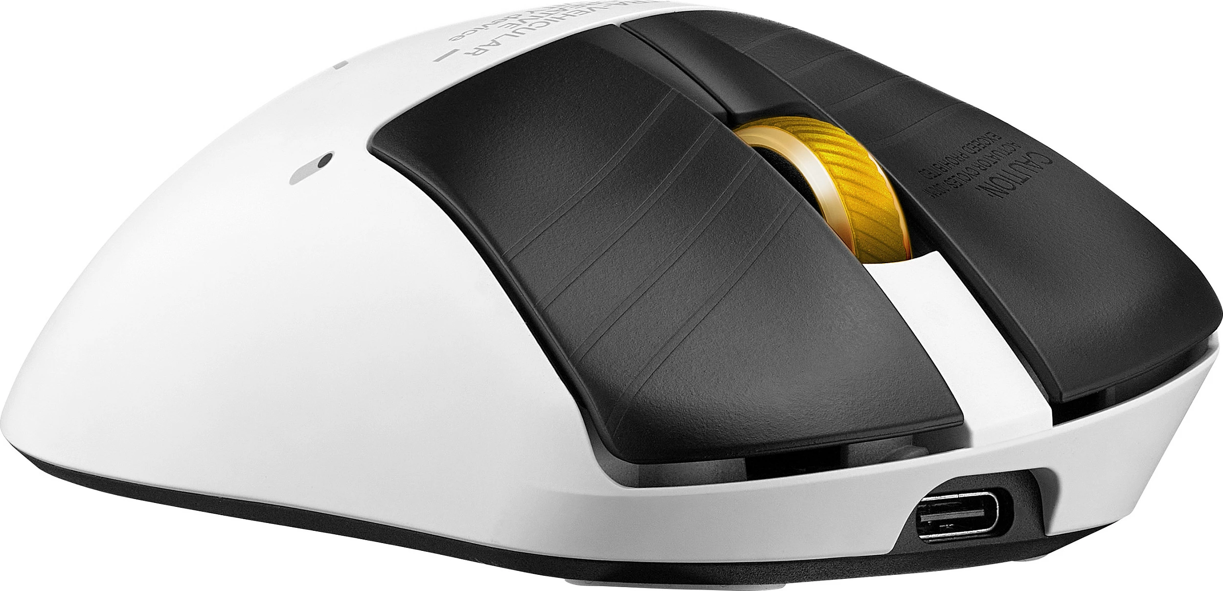 Maus gaming ASUS ROG Keris II Origin-KJP, 42000 DPI, 8000 Hz, wireless/wired, RGB, i bardhë