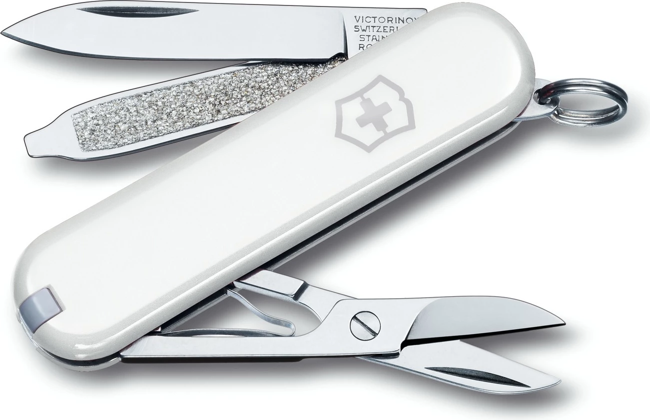Thikë xhepi Victorinox CLASSIC SD, e bardhë