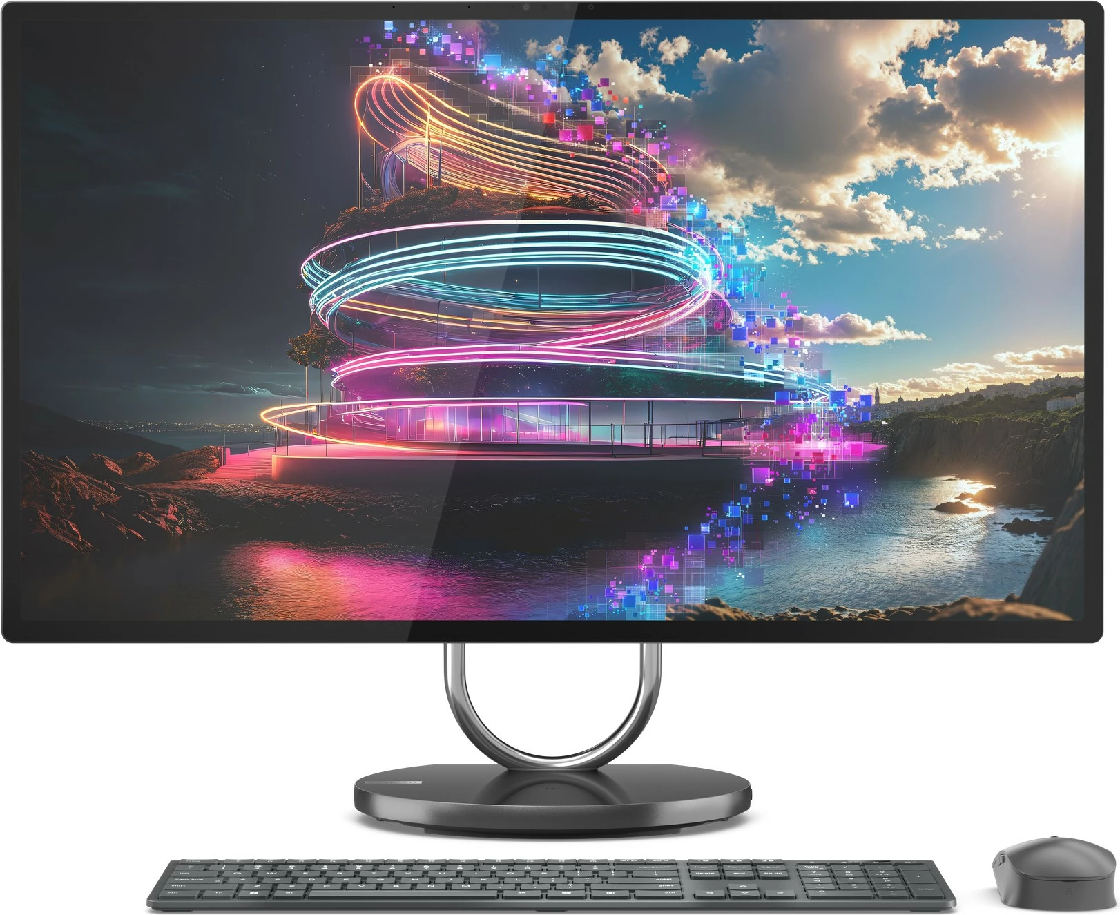 Kompjuter All-in-One Lenovo Yoga 32ILL10 F0HX, i7, 32GB RAM, 1TB, Windows 11 Pro, zi