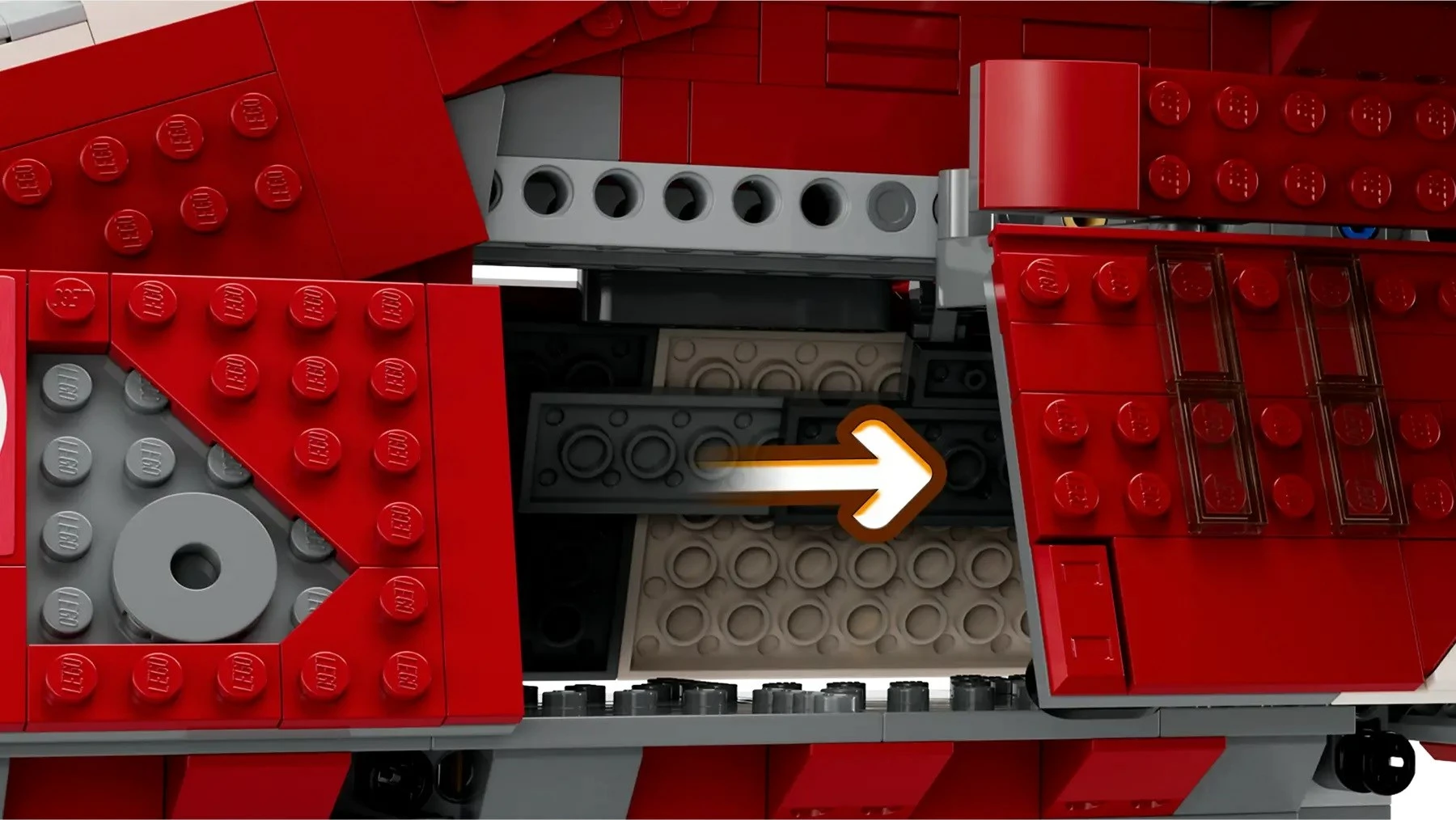 Set LEGO STAR WARS 75354 Coruscant Guard Gunship