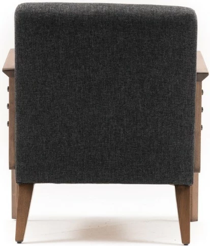 Karrige Wing Atelier del Sofa, Kemer, ngjyrë gri e errët