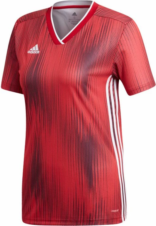 Fanellë për femra adidas, e kuqe