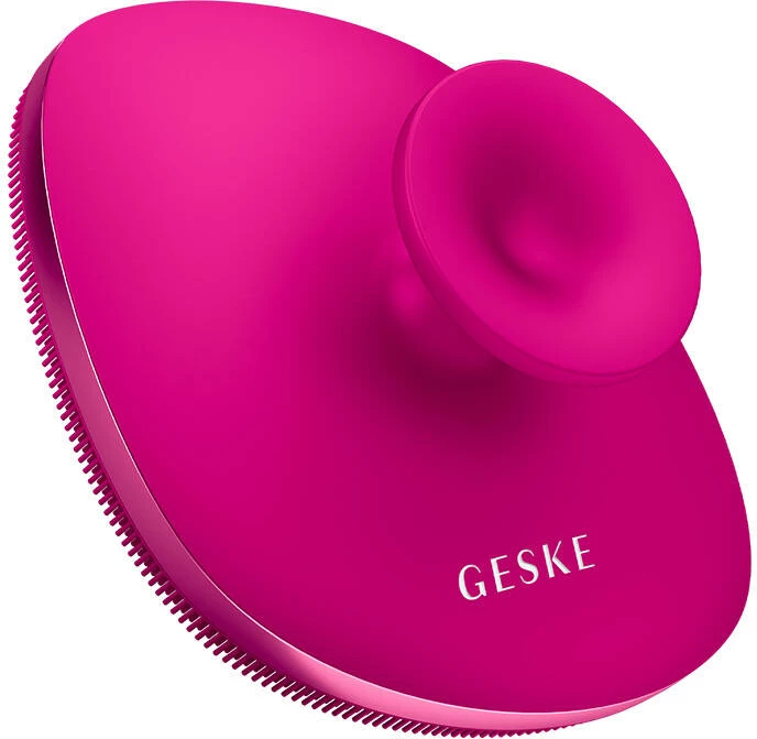 Brushë trupi Geske GK000705MG01 4-në-1, silikoni, magenta
