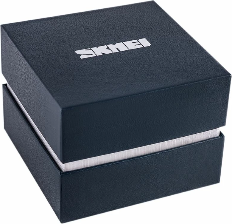 Orë dore për meshkuj Skmei, argjendtë/navy blue