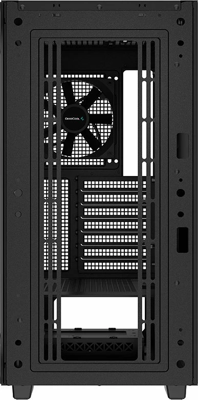 Kasë Deepcool CH510 (R-CH510-BKNNE1-G-1) Midi Tower ATX/e-ATX, xham i kalitun, 2x USB 3.0, e zezë