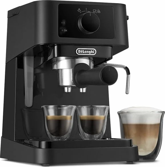 Aparat espresso DeLonghi Stilosa EC 230.BK 15 bar 1100 W rezervuar 1.1 L i zi