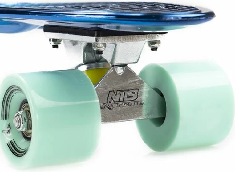 Skateboard Nils Extreme ELECTROSTYLE PENNYBOARD PNB01, Blu