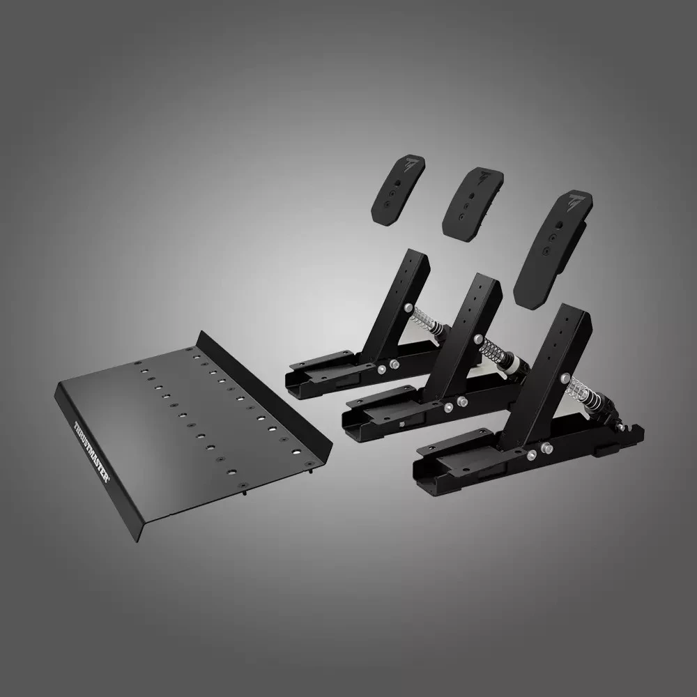 Set pedalesh gaming Thrustmaster Raceline Pedals III, 3 pedale, H.E.A.R.T. sensor, kompatibil PC/PS5/PS4/Xbox One/Series S/X, e zezë