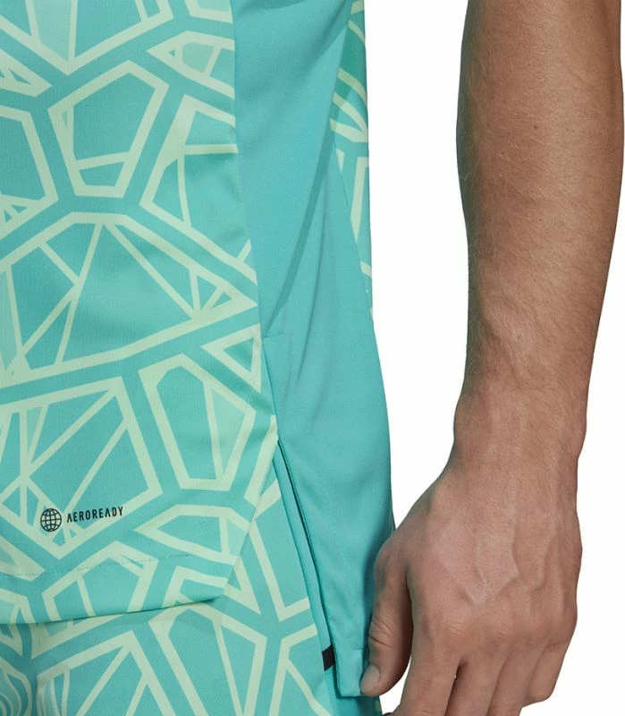 Fanellë për portierë adidas, për meshkuj, e gjelbër