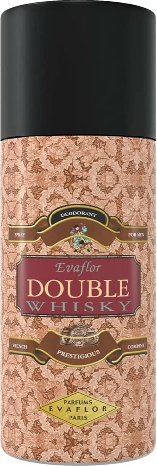 Deodorant spray për meshkuj Evaflor Double Whisky 150ml