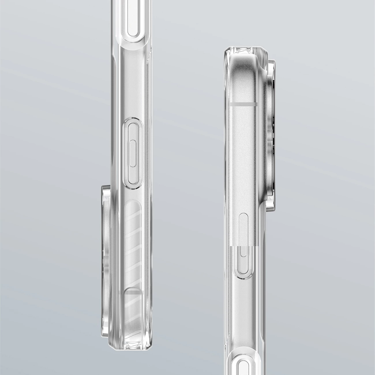 Mbështjellës AmazingThing Titan Pro për iPhone 17 Pro, MagSafe, Transparent