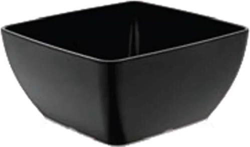 Tas melamine katror, Fine Dine, 4.5 L, 250x250x120 mm, e zezë