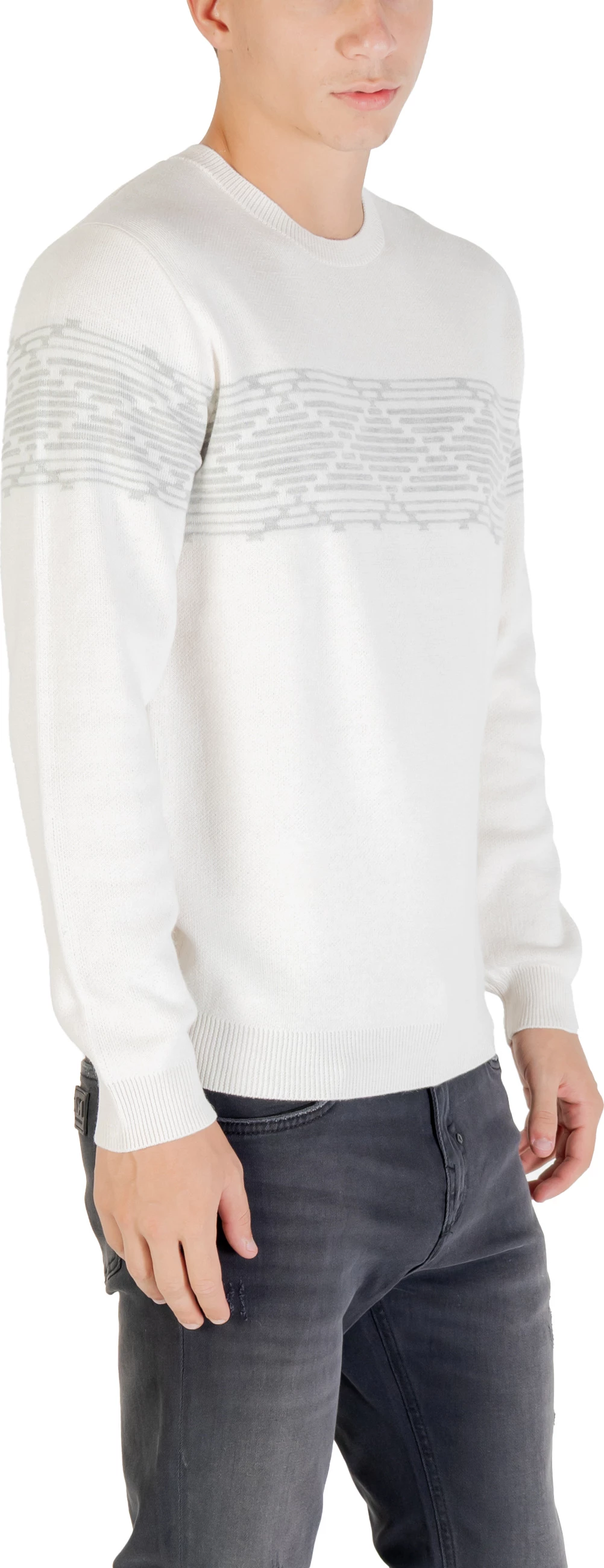 Xhemper për meshkuj Antony Morato Lisbon Regular Fit MMSW01566-YA401141, krem [Madhësia: XXL]