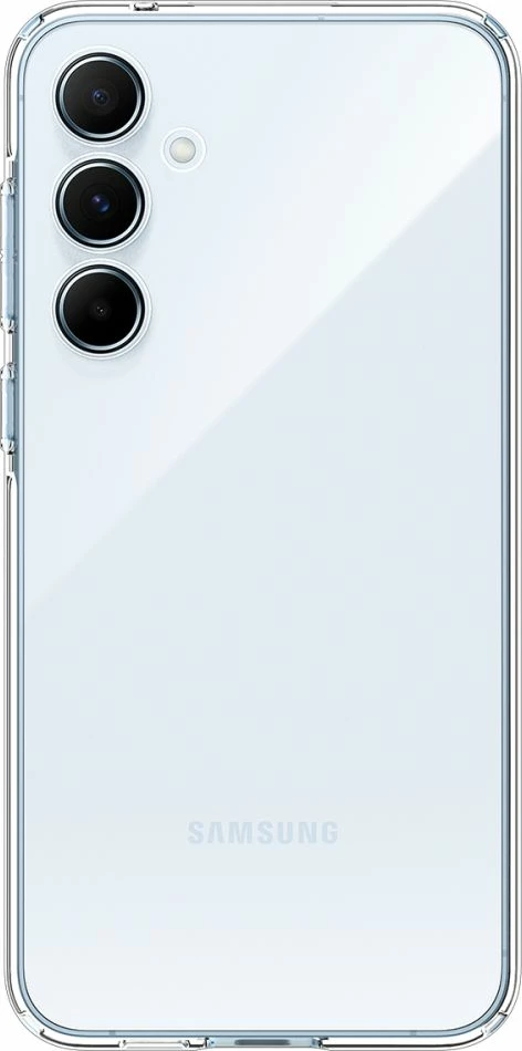 Mbështjellës Spigen Liquid Crystal për Samsung Galaxy A55 5G, TPU i hollë, përthithje goditjesh, përshtatje precize, transparent, 1x