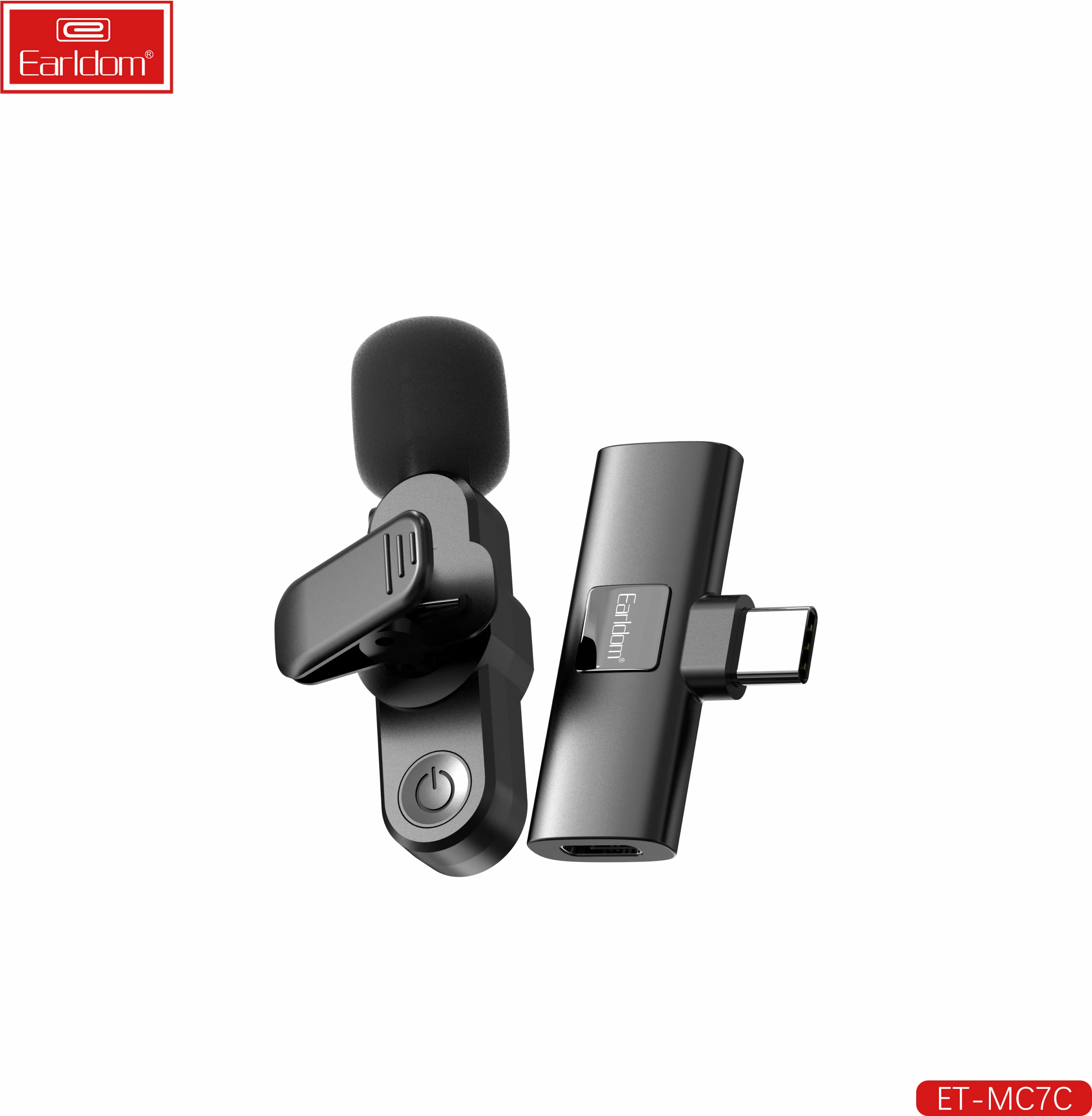 Mikrofon Wireless Lavalier Earldom ET-MC7L (Me lidhje Lightning)